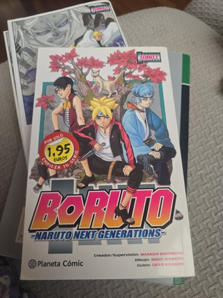 Boruto, Naruto next generations Tomo 1 y 2