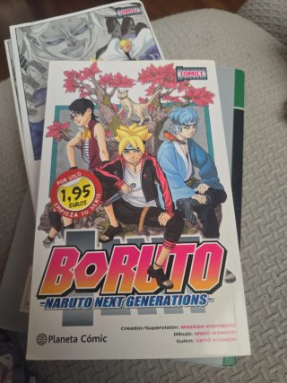 Boruto, Naruto next generations Tomo 1 y 2