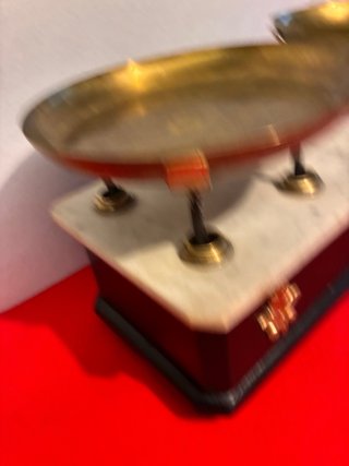 Bilancia antica a due piatti 5kg