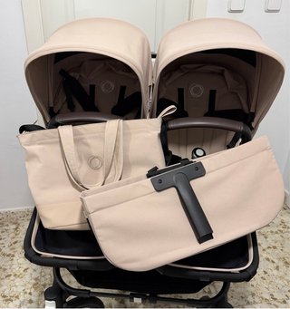 Pack carrito Bugaboo Donkey 5+bolsos+saco+lluvia