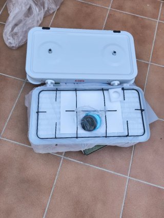 Hornillo Gas 2 Quemadores con Tapa