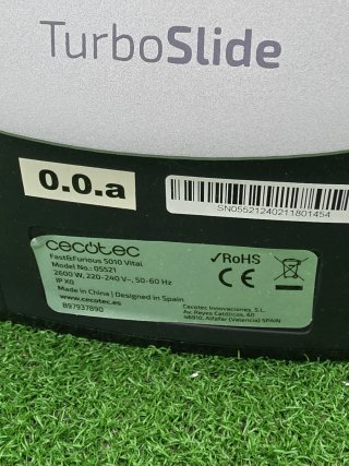 Cecotec Plancha Vapor Fast&Furious 5010 Vital