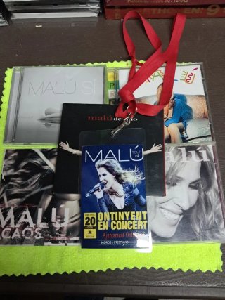 Lote CDs Malú: Malu, Tour Sí, Mal, Desafío