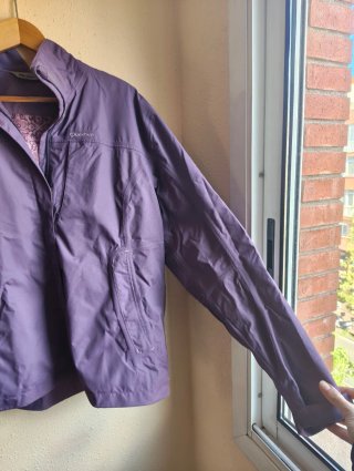 Chaqueta Quechua Morada Talla 44
