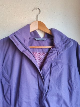 Chaqueta Quechua Morada Talla 44