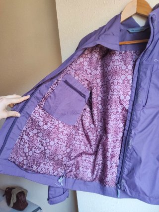 Chaqueta Quechua Morada Talla 44