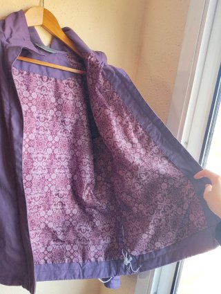 Chaqueta Quechua Morada Talla 44