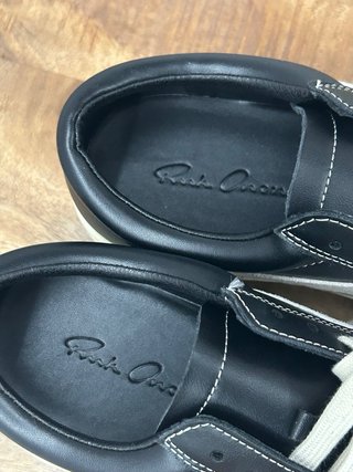 Zapatillas DRKSHDW Rick Owens Negras Beige