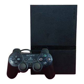Consola Sony PlayStation 2 Slim Negra