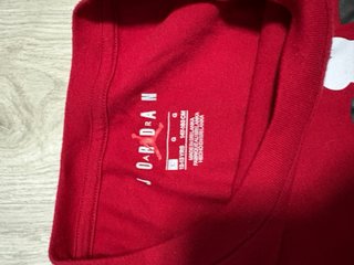 Camiseta Jordan Roja