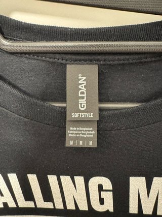 T-shirt panda palestra “Installing Muscles” nera taglia M