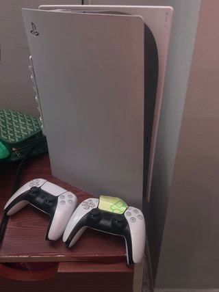 Consola PlayStation 5 Blanca 2 mando juegos etc...