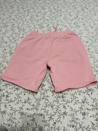 Pantalón corto chándal Lacoste rosa pastel