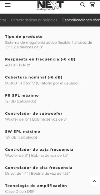 Sistemas de altavoces autoamplificados DJ