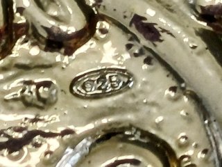 Decorazione Argento 925 Massiccio