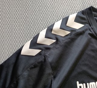 Camiseta Deporte Hummel Negra 3XL Poliéster