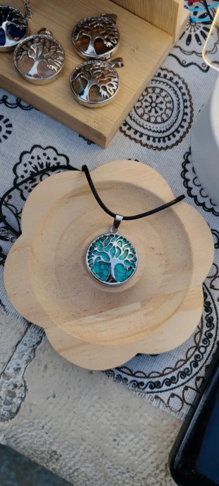 Colgante Árbol de la Vida Piedra Natural
