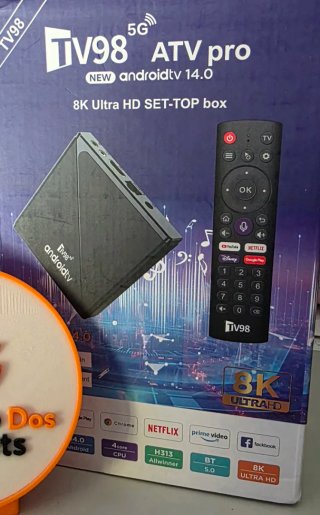Android TV 98 8K Ultra HD Set-Top Box