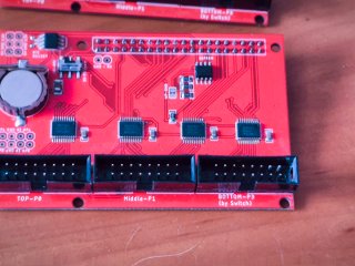 Placa Controladora Matriz LED RGB 2 humedades
