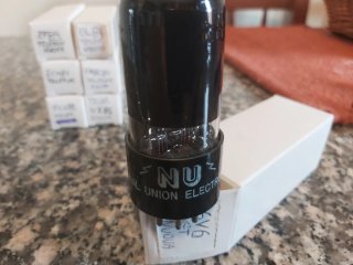 Valvola National Elettronic 6V6GT Made in USA Nuov
