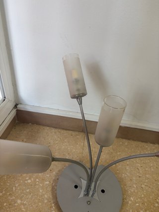 Lámpara de techo colgante moderna de 4 focos