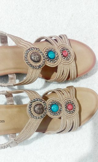 Sandalias Verano Boho Talla 41