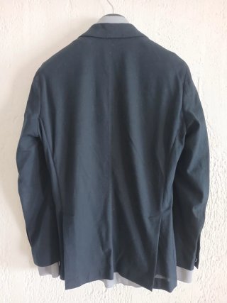 Boggi Milano Navy Cotton Blazer — Size 44