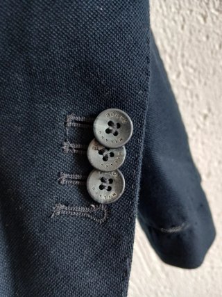 Boggi Milano Navy Cotton Blazer — Size 44