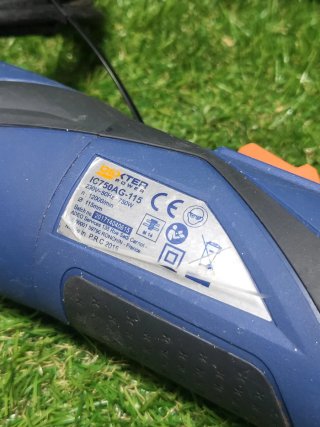 Radial amoladora DEXTER IC750AG