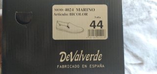 DeValverde Zapatos Náuticos Azul Marino