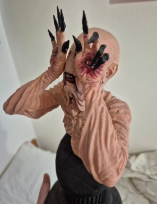 Busto Pale Man Pan's Labyrinth Dipinto a mano