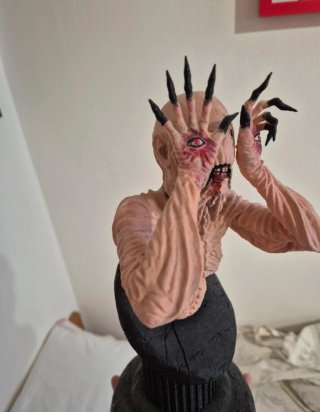 Busto Pale Man Pan's Labyrinth Dipinto a mano