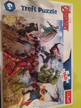 Puzzle Trefl 160 piezas Marvel Avengers