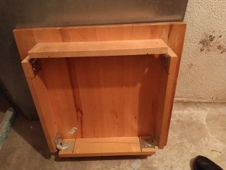 Mesa madera maciza 60x60