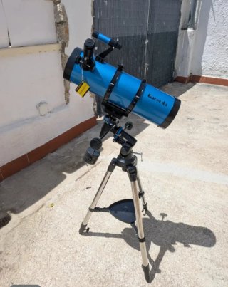 Telescopio Astronómico Gaterda 150EQ Azul