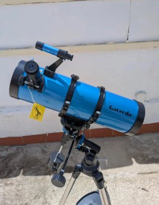 Telescopio Astronómico Gaterda 150EQ Azul