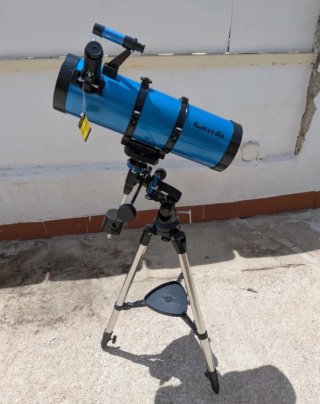 Telescopio Astronómico Gaterda 150EQ Azul