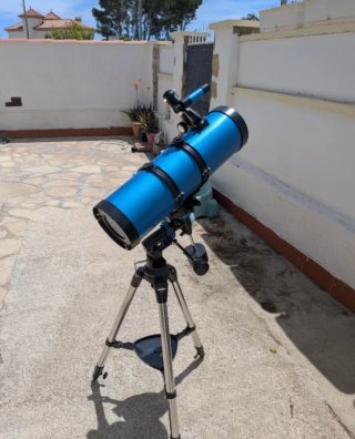 Telescopio Astronómico Gaterda 150EQ Azul