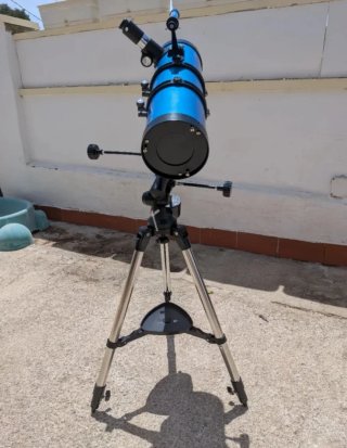 Telescopio Astronómico Gaterda 150EQ Azul