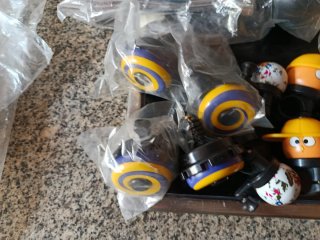 Lote Accesorios Bicicleta Nuevos: Puños y Timbres