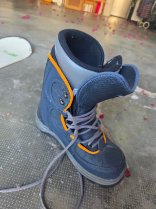 Tabla Snow + Fijaciones + Botas