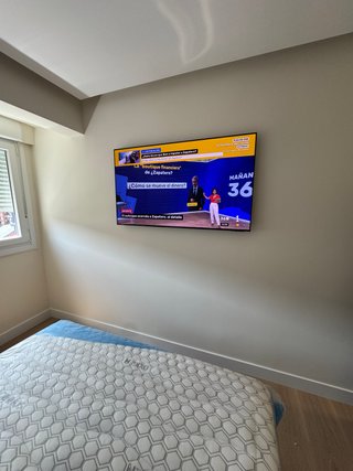 Instalación de TV en pared Bilbao