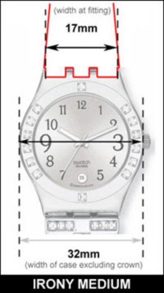Correa Swatch extensible bicolor 17 mm