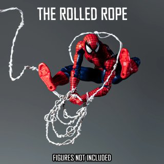 1/12 Custom Webs Bianche per ogni Spider-Man Fig.
