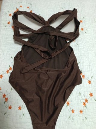 Bañador Talla 38 Marrón Reafirmante