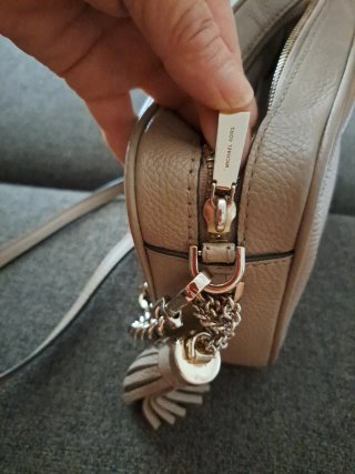 Borsetta Michael Kors vera pelle beige