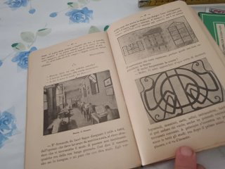 Libro Scolastico Antico 1916 Tutto dal Cuore