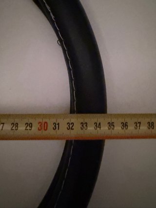 Funda para volante de coche negra