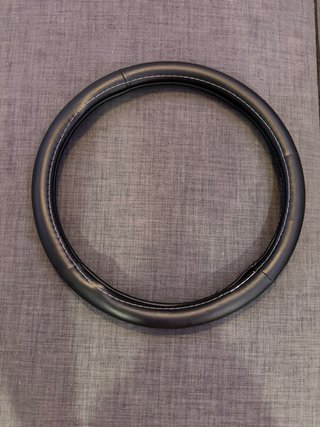 Funda para volante de coche negra
