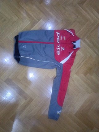 Chaqueta Ciclismo Térmica Penta Gris/Roja